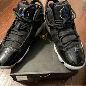Selling these Jordan 6 Rings. Worn less than 3 times. Men 8.5/women 10